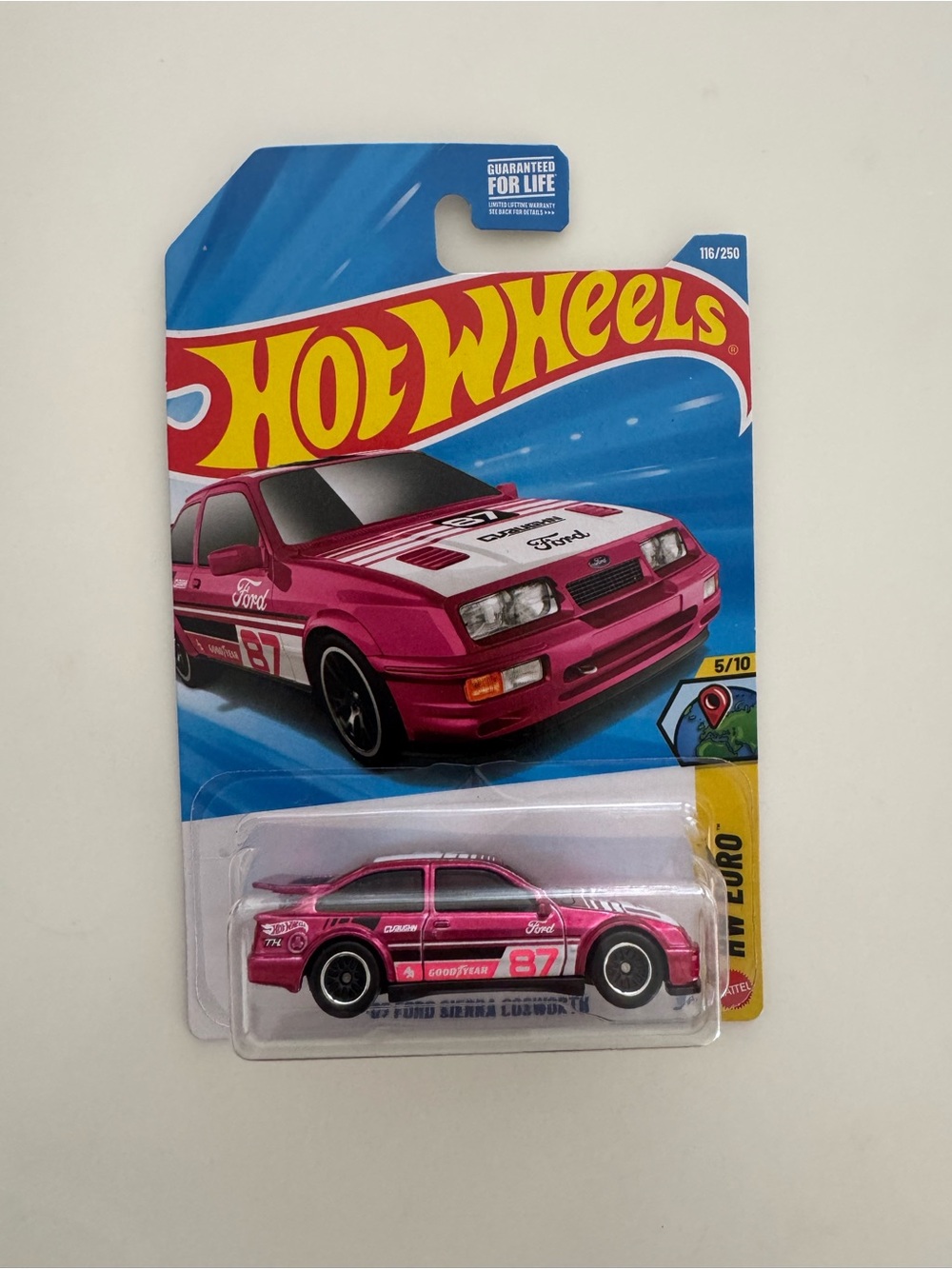 Hotwheels Ford sierra super treasure hunt